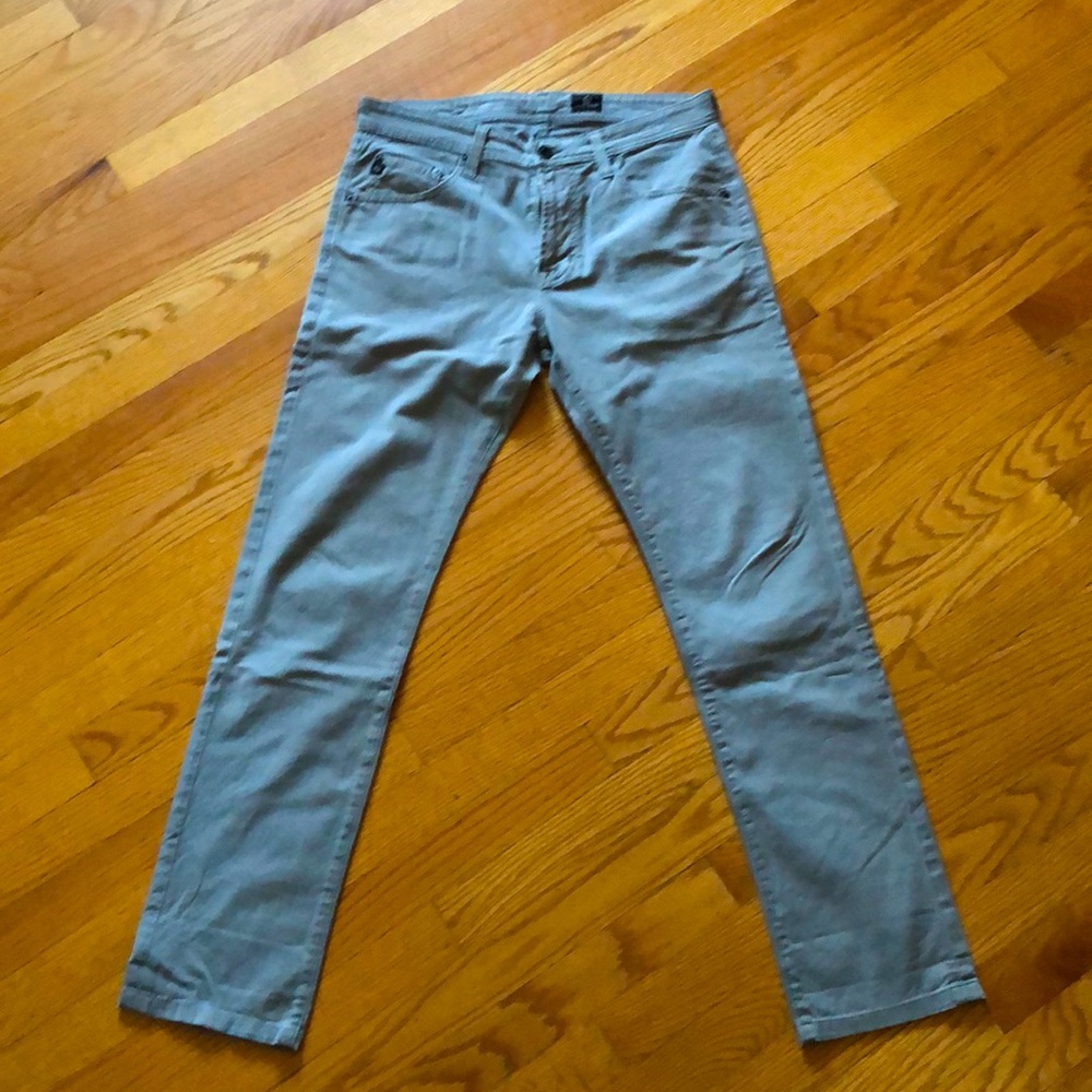 AG Nomad pants. slim. W32. L30 (measured). Gray. Slight stretch. Excellent cond.